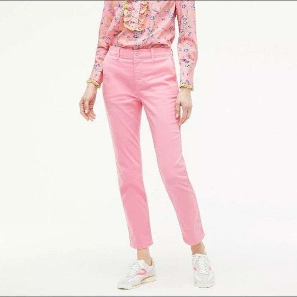 Pink J.Crew Size 26 Vintage Straight Pants – New Without Tags